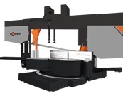 Cosen SH-1300LDM Semi-Automatic Horizontal Mitering Band Saw