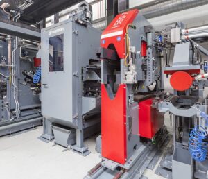 Voortman V550-7 CNC Flat Angle Line: Punching, Shearing, Drilling