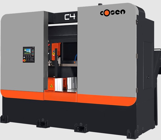 Cosen C-Tech C4 Fully Automatic Enclosed Horizontal Dual Post Bandsaw