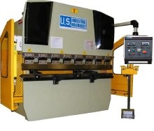 U.S. Industrial Press Brake with Manual Control