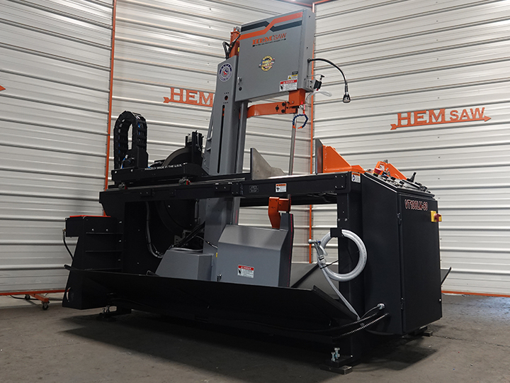 HE&M VT100LM-60 Double Miter Vertical Saw