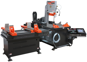 HE&M VT100HLA-60-CTS Vertical Double Miter Saw